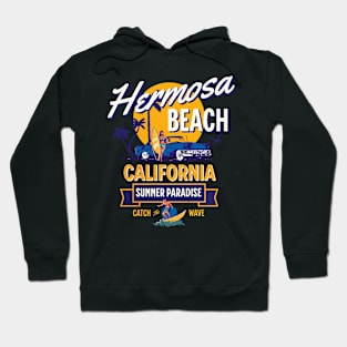 Hermosa Beach California Summer Paradise Hoodie